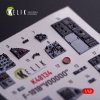 Kelik K48134 F-101B VooDoo - interior 3D decals for Zimi Model/KittyHawk kit (1/48)